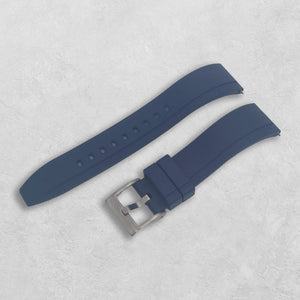 Klockarmband gummi blå