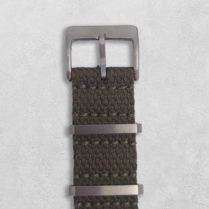 Natoband grön uppifrån